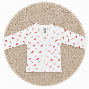 Full Sleeve Jabla 0-3 - Red Pebble