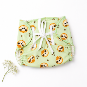 Padded langot 0-6m - Mint Green Sloth