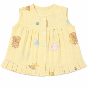 Muslin Frill Frocks XS, 0-3m -09