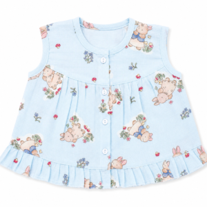 Muslin Frill Frocks XS, 0-3m -06