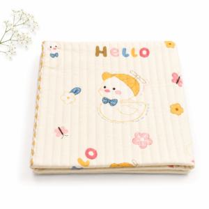 2 Layer Ivory Muslin Blanket 85*85cm -10