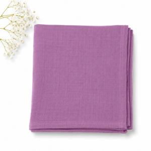 Crinkle Muslin Swaddle 100*100cm - Lilac