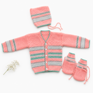 Kids Sweater 3-6m - Peach
