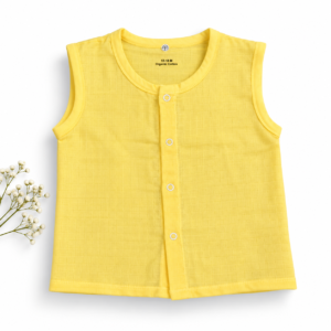 Solid Colour Muslin Jabla 18-24m - Sunshine Yellow