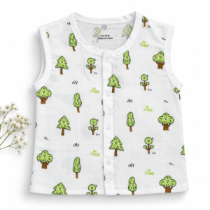 Muslin Jabla 12-18m - Trees