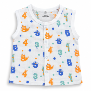 Muslin Jabla 12-18m - Numbers