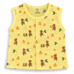 Muslin Dye Jablas 12-18m - Yellow Bear