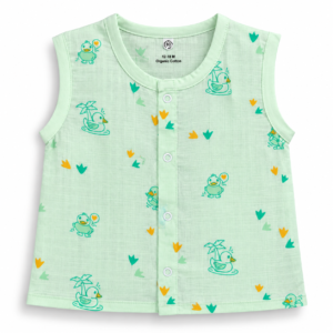 Muslin Dye Jablas 12-18m - Mint Green Duck