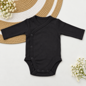 Baby Onesie - Newborn (Deep Grey)
